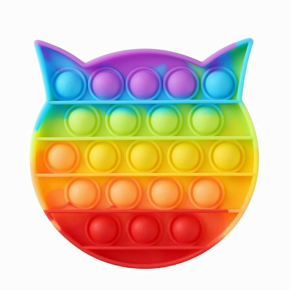 Popit Fidget Toy Push Bubble Sensory 