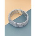 thumbnail image 2 of FABIOLA - Large BRACELET de Tennis Multicouche en Argent, 2 of 5