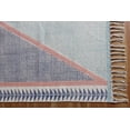 thumbnail image 5 of Casavani Eco friendly Dining Area Garden Rug,Blue 6x6 Ft, 5 of 6
