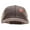 Chocolate Tan, variant on Embroidered Nautical Star Patched Washed Trucker Cap - Chocolate Tan OSFM