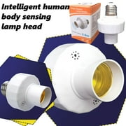 Motion Sensor E27 Light Bulb Socket Adapter