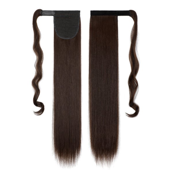 Cola de caballo con velcro pelo liso-8# MFZFUKR CPB-DE-LYY82-6