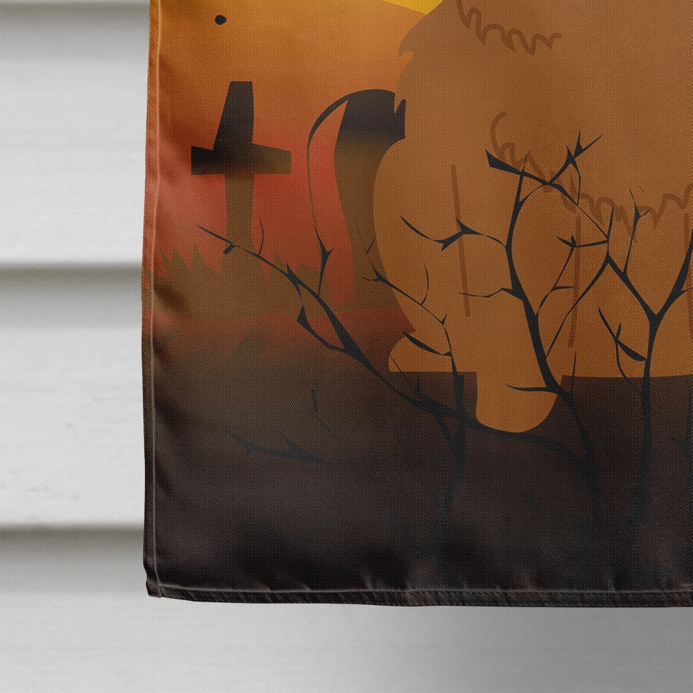 Caroline's Treasures BB4408CHF Halloween Chow Chow Red Flag Canvas House Size , Large, multicolor