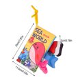 thumbnail image 3 of DPTALR Early Education Tail Cloth Books Hand Tearing Books, 3 of 5