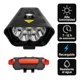 thumbnail image 1 of Lámpara LED Bicicleta BLCV10 5000lm Delantera y Trasera Recargable USB, 1 of 10