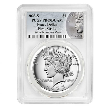 2023-S Peace Silver Dollar Proof Coin PCGS PF 69 FS (Peace Label)
