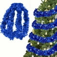 thumbnail image 5 of Bwiyojiz Home Decor Christmas Decorations 78.7 in Tinsels Garland Metallic Hanging for Xmas Tree and Party Decoration, Gifts for Her, Blue, 5 of 6