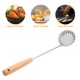 thumbnail image 4 of Oil Pier Mold Tools Cookie Scoop for Baking Frying Pastry Ladle Cookie Stencils Home Handle Frying Spoon, 4 of 6