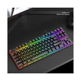 thumbnail image 2 of 87 Keys K16 Keyboard Wired Waterproof Backlit RGB Color Mechanical Keyboard Computer Accessory for Notebook - White, 2 of 5