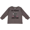 thumbnail image 3 of Inktastic Mommy Is A Doctor Baby Gift Girls Long Sleeve Toddler T-Shirt, 3 of 5