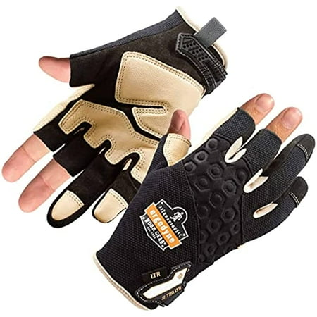 

ProFlex 720LTR Framer Work Glove Leather-Reinforced Palm High Dexterity Small Black
