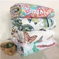 thumbnail image 4 of * Juego de colcha, funda de cama de algodón lavada, funda de almohada, colcha de verano, colcha doble Queen, Sábana individual doble, manta estampada, 4 of 5