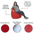 thumbnail image 3 of SoftScape Dew Drop - Bean bag chair - soft faux leather - red, 3 of 7