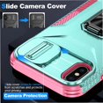 thumbnail image 4 of Funda para GANGXUN iPhone Xs Max - Soporte metálico, Función magnética, Verde, 4 of 6