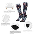 thumbnail image 6 of Lsque Flowers ad Butterflies Printed Crew Socks Men's Women's LightWeight Thin Casual Calf Socks ,Knee High Socks,Cotton Socks, 6 of 9