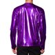 thumbnail image 3 of INSPIRE CHIC Camisetas de Hombre de Cuello Redondo de Manga Larga Brillante Talla L Púrpura, 3 of 7