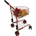 thumbnail image 6 of The New York Doll Collection Toy Shopping Cart for Kids Includes Food Folds for Easy Storage Metal Frame, 6 of 7