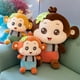 thumbnail image 2 of 25/35/50/65cm Cartoon / Cute / Soft / Monkey Plush Toys / Naughty Monkey Toys with Trousers / Children's Birthday Giftpink65cm Deng Xun unisex, 2 of 2