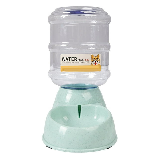Comedero Automático Para Mascotas, Cuenco De Alimentación De Gran Capacidad, Antideslizante Desmontable Para Perros, 3,8 L