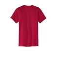 thumbnail image 6 of Port & Company Men's Cotton/Polyester T-Shirt with Pocket - X-Large - Red, 6 of 6