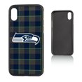 thumbnail image 3 of Seattle Seahawks iPhone Plaid Design Bump Case, 3 of 5
