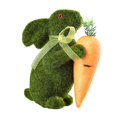 thumbnail image 2 of DOLITY Easter Bunny Ornament Craft Easter Rabbit Decor for Indoor Shelf Decorations Carrot, 2 of 9