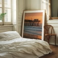 thumbnail image 3 of Avalon Pier Sunrise - Avalon New Jersey Photography Unframed Wall Art Print 8 x 10 inches, 3 of 13