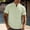 Green, variant on Men's Big and Tall Henley T-Shirts, Short Sleeve Pocket Waffle Knit Loose Fit Shirt Summer Oversized Button Tee Big and Tall Size S-3XL White