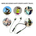 thumbnail image 4 of Back to School Supplies Sale Neckband Bluetooth.0 Headphones,HD Stereo Wireless Sports Earphones,Around Neck Bluetooth Headphones Noise Cancelling Mic,Magnetic Attraction on Clearance, 4 of 7