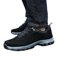 thumbnail image 3 of Sopiago Mens Running Shoes Men's Quickstep Wide Width Lace-up Walking Shoe Black,46, 3 of 9