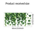 thumbnail image 5 of Fufafayo under $5 Window Decals, Small Fresh Vine Window Stickers, Green Plants Glass Decor for Home Beautification, Static Cling UV Window Film for Bedroom and Living Room, 5 of 7