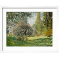 thumbnail image 2 of Art.com Landscape-The Parc Monceau Art Print by Claude Monet, White Frame Wall Art, 21" x 17", 2 of 5