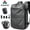 Grey, variant on Somago Seal Travel Backpack 60L Expandable Air Compression System Water Resistant TSA Lock Carry-On,Black