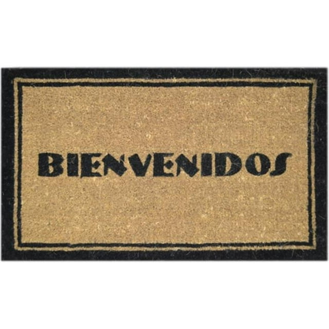 Imports Decor 326BCM Bienvenidos Door Floor Mat