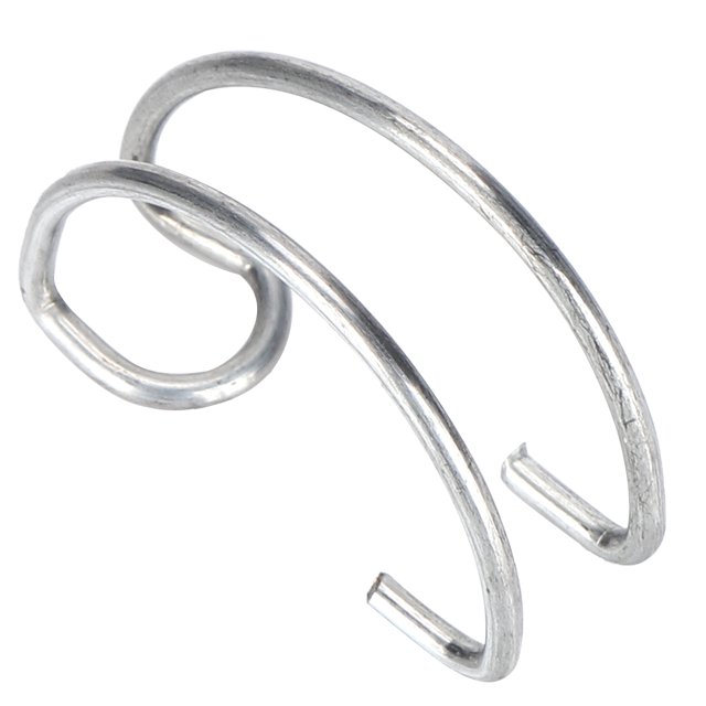 Rabbits Chicken Cage, Iron Hook Metal Small Animal Door Fixing Piece Tool4cm 1.6in