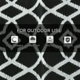 thumbnail image 6 of Yardi Yard Carpet RV Camping Rugs with Carry Bag, 8' x 10' Reversible Outdoor Rug, Waterproof Rug, Black & White, 6 of 9