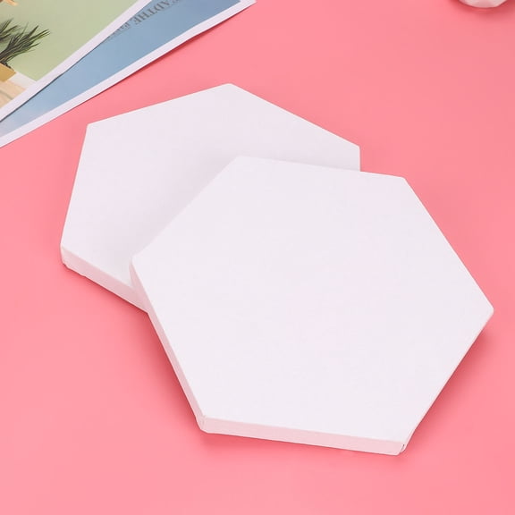 Raindrops  2 PCS Canvas Board Drawing Panel Oil Painting Frame Student