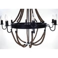 thumbnail image 3 of Large Rope Pendant Lamp - 8 Bulbs, 3 of 5