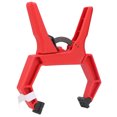 thumbnail image 4 of Abrazadera de trinquete para carpintería Bling Bling alta resistencia mango ergonómico 4 pulgadas Rojo negro, 4 of 12