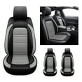 thumbnail image 7 of Fit for Dodge Ram 1500 2500 3500 2009-2023 Crew Cab Truck Car Seat Covers Front Seat Protector Black+Gray, 7 of 7