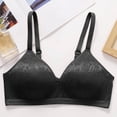 thumbnail image 5 of Censtreet Seamless Bras for Women No Underwire Push Up Bra Full Coverage V-Neck Wirefree Bralettes Soft T-Shirt Everyday Bra, 5 of 8