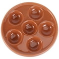 thumbnail image 1 of MasteelfCA Ceramic Escargot Plate Practical Snail Plate Conch Baking Tray Baking Snail Dish, 1 of 7