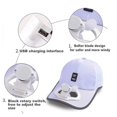 thumbnail image 3 of Gorra de ventilador, gorra de Camping senderismo con ventilador de refrigeración recargable USB gorra para golf de béisbol transpirable para viajes al BLESIY Gorra de béisbol Fan Cooling, 3 of 6