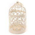 thumbnail image 1 of Metal Tealight Candle Holder Hanging Lanterns Birdcage Candlestick Home Decor, 1 of 7