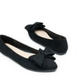 thumbnail image 3 of DREAM PAIRS Women’s Bowknot Flats, Comfortable Pointed Toe Ballet Shoes for Casual & Work, 3 of 9