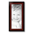 thumbnail image 2 of ArtToFrames 7x16" Matte mahogany Diploma Picture Frame, Brown Wood Poster Frame, with Regular Glass and 2 (FBPL-5108), 2 of 7