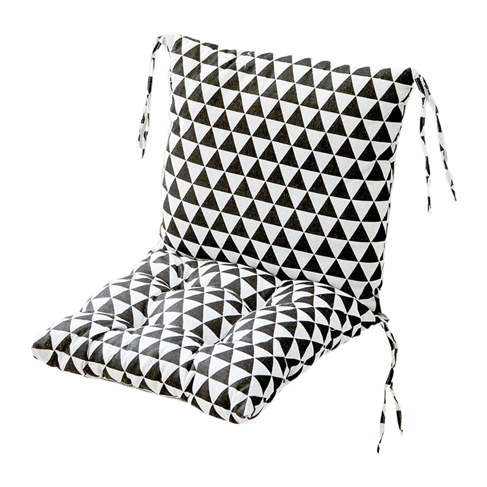 Nkmbld Chair Cushions Tufted Corduroy Floor Cushions for Living Room Soft Thicken Seating Cushion for Chair, Sofa, Couch, Outdoor Patio Furniture, White