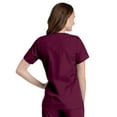 thumbnail image 4 of Landau Essentials Relaxed Fit 4-Pocket V-Neck Scrub Top for Women 8232, 4 of 5