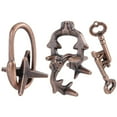 thumbnail image 3 of Fugacal Lock Puzzle Toy, Puzzle Lock Toy Set Multipurpose For Adults, 3 of 8