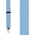 thumbnail image 2 of SuspenderStore Solid Colors X-Back Suspenders - 1-Inch Wide Elastic - Clip - Many Colors & 3 Sizes!, 2 of 4